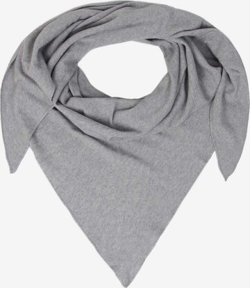 Foulard Zwillingsherz en gris : devant