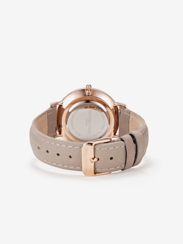 Victoria Hyde Analog Watch in Beige