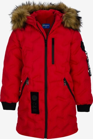 CIPO & BAXX Winter Jacket in Red: front