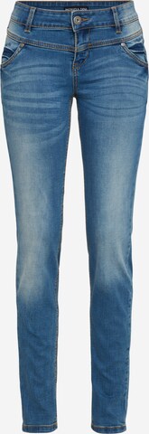heine Jeans i blå: framsida