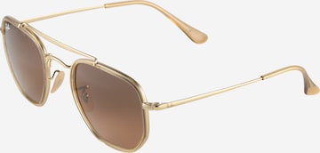 Ray-Ban Zonnebril 'THE MARSHAL II' in Goud: voorkant