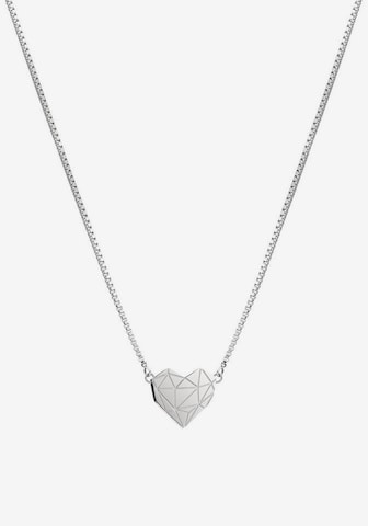 Liebeskind Berlin Necklace 'Herz' in Silver