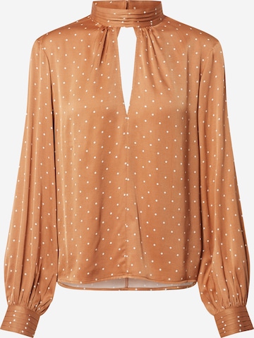 EDITED - Blusa 'Ashley' en marrón: frente