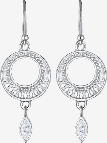 Boucles d'oreilles ELLI PREMIUM en argent : devant