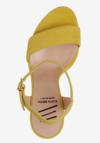 EVITA Strap Sandals in Yellow