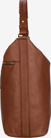 BREE Schultertasche 'Stockholm 5' in Braun