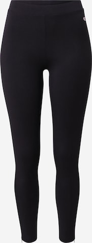 Champion Authentic Athletic Apparel Skinny Leggings - fekete: elől