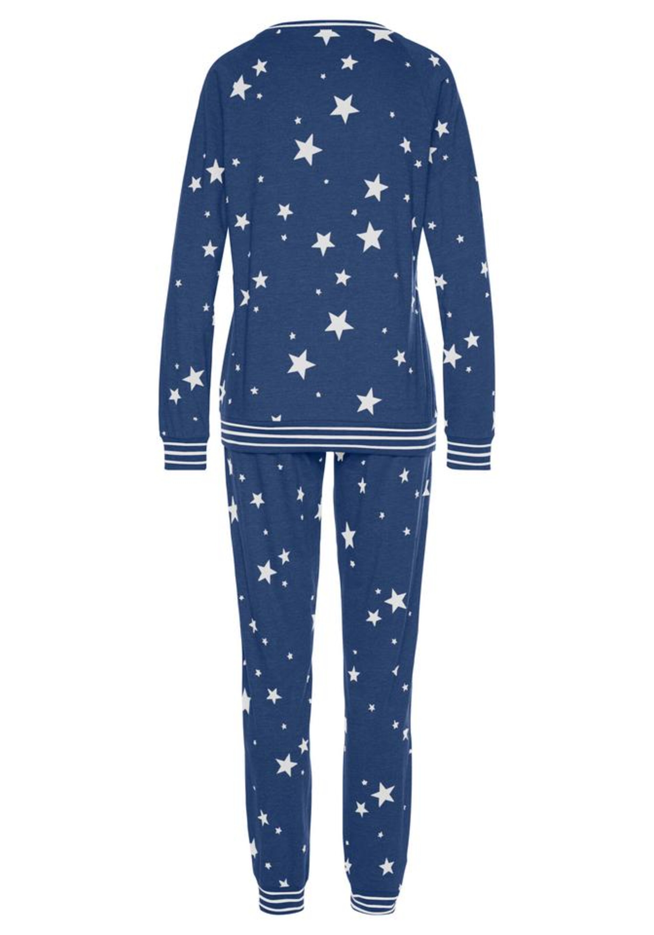 VIVANCE Pyjama in Blauw