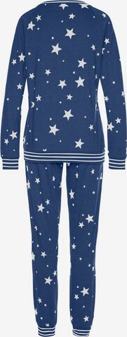 VIVANCE Pyjama in Blau