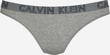 Calvin Klein Underwear Unterteil 'THONG' in Grau: predná strana