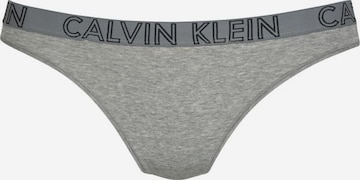 Calvin Klein Underwear Thong 'THONG' in Grey: front