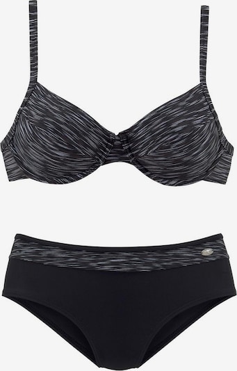 KangaROOS Bikini, krāsa - pelēks / melns, Preces skats