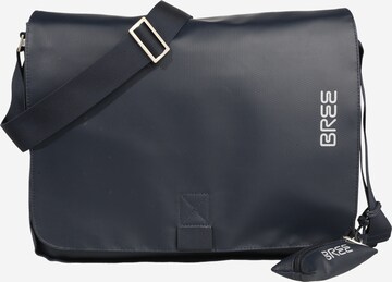 BREE Shoulder Bag in Blue: front