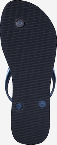 HAVAIANAS Teenslipper 'Slim' in Blauw: onderkant