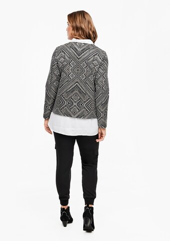 TRIANGLE Jacke in Schwarz