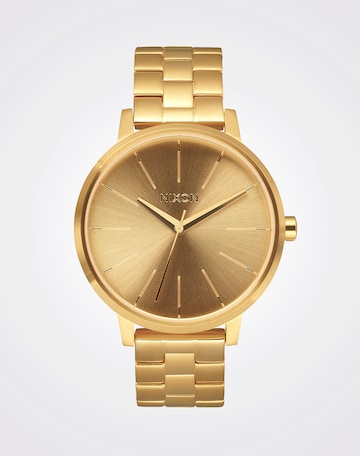 Nixon Analogové hodinky 'Kensington' – zlatá: přední strana