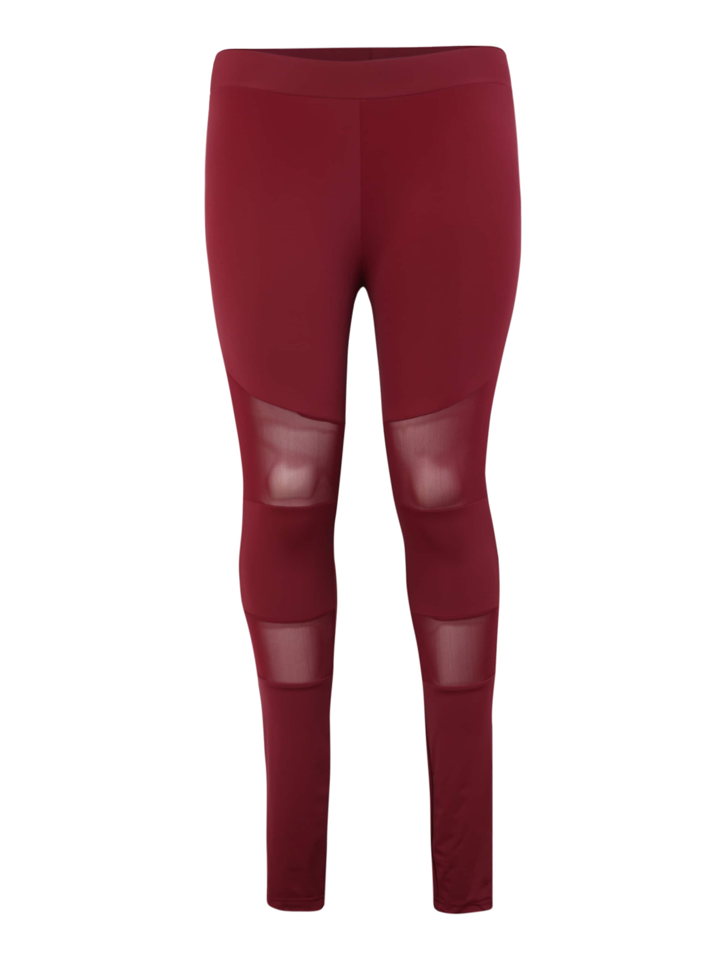 Leggings 'Tech Mech' Urban Classics en rouge : devant