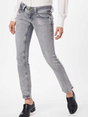 Pepe Jeans Slimfit Τζιν 'Venus' σε γκρι: μπροστά
