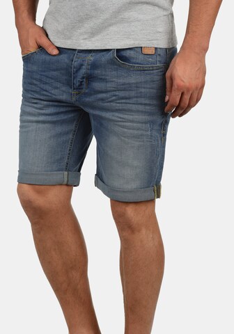 Coupe slim Jean 'Martels' BLEND en bleu : devant