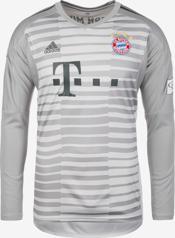 ADIDAS SPORTSWEAR Jersey 'FC Bayern München Home 2018/2019' in Grey: front