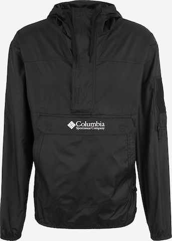COLUMBIA Funkční bunda 'Challenger' – černá: přední strana