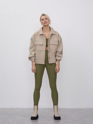 Sporty Khaki Look by LeGer