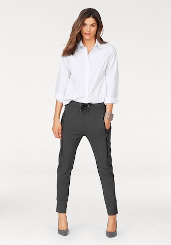 Effilé Pantalon 'Future 2.0' MAC en gris