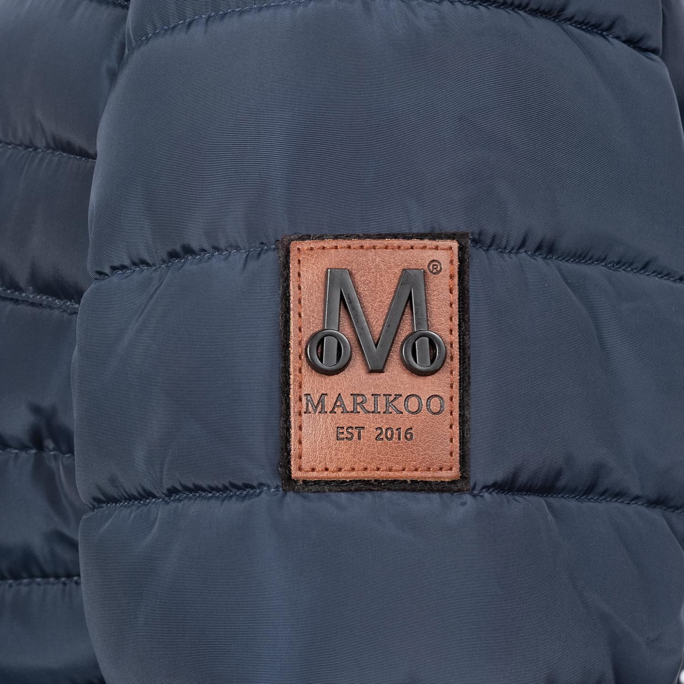 MARIKOO Winter jacket 'Amber' in Blue