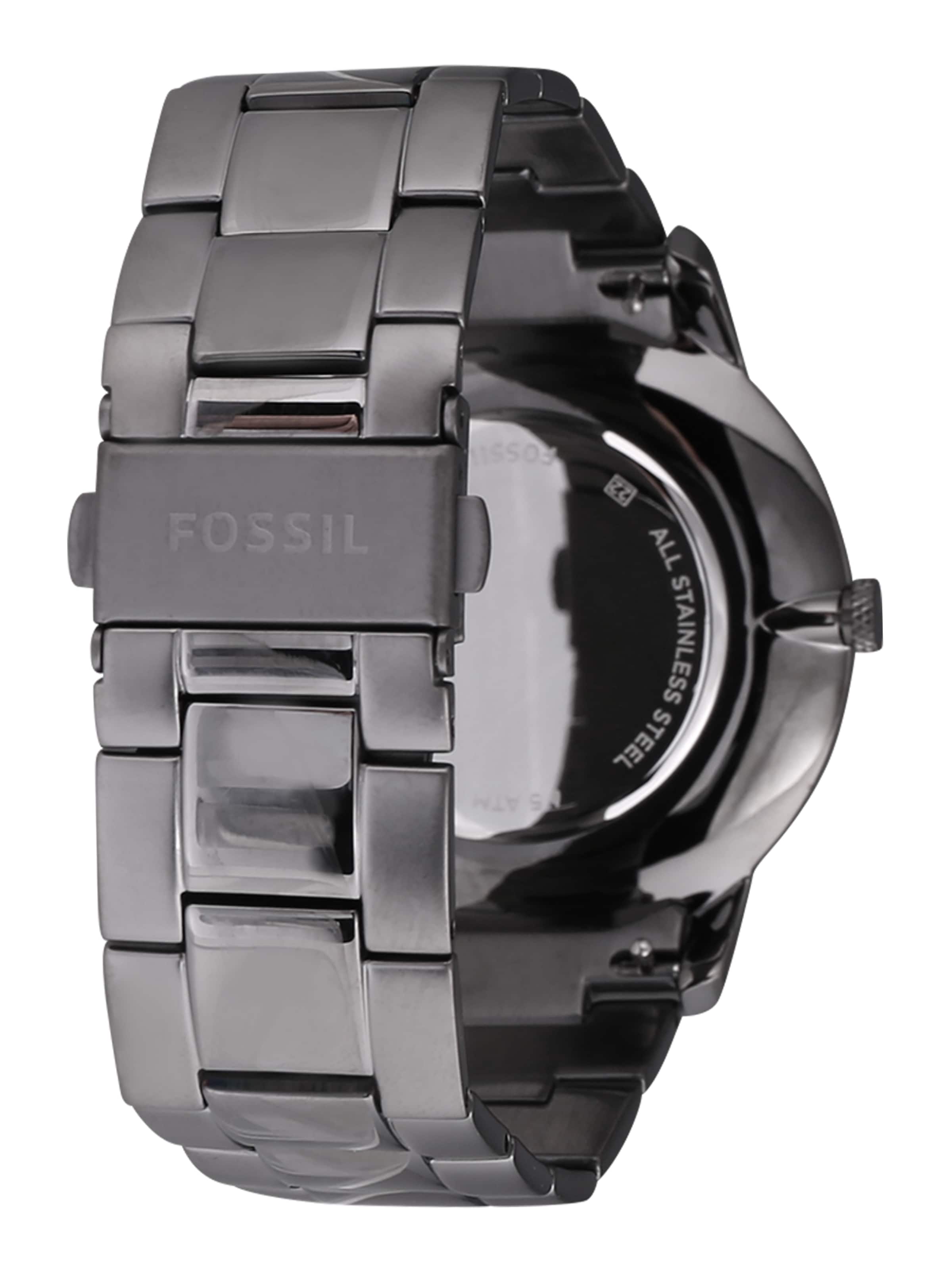 FOSSIL Αναλογικό ρολόι 'FS5459' σε γκρι: πίσω