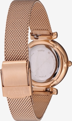 FOSSIL Analog Watch in Gold: back