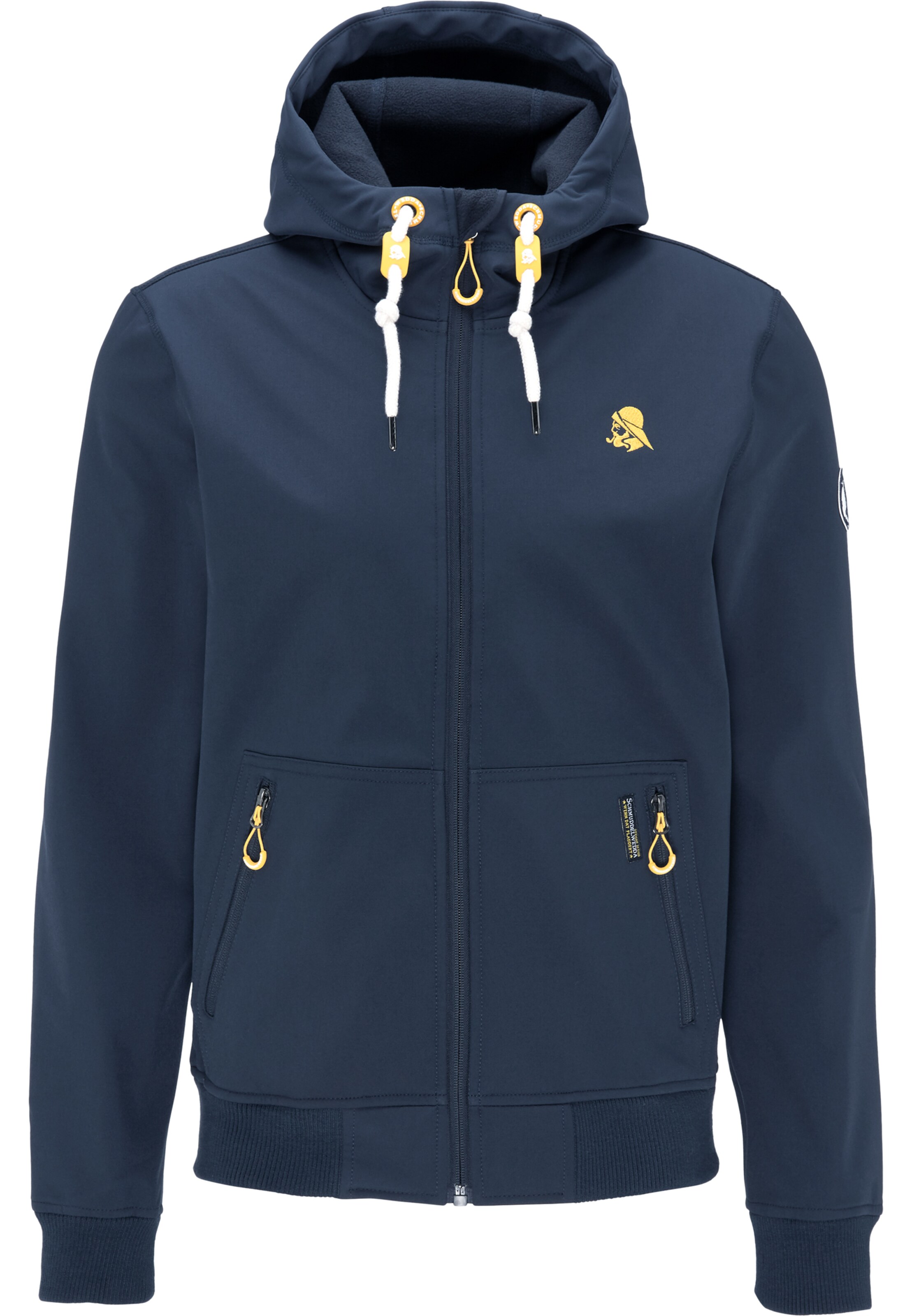 Schmuddelwedda - Functionele jas in de kleur Donkerblauw