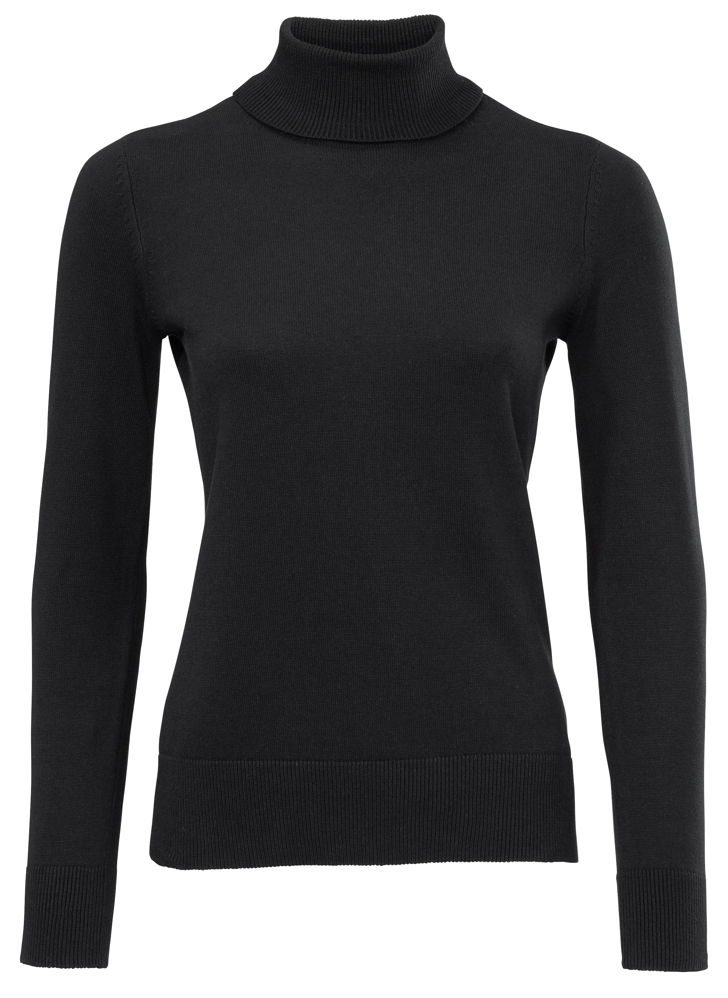 heine Svetr – černá: přední strana