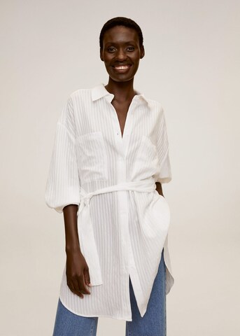 MANGO Blouse 'Longui' in White: front