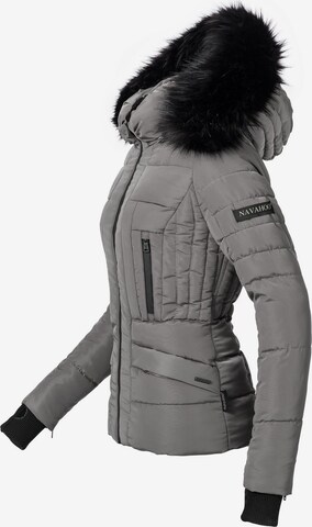 NAVAHOO Winter jacket 'Adele' in Grey