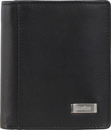 Maître Wallet 'Fusto' in Black: front