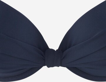 Push-up Top per bikini 'Spain' di s.Oliver in blu