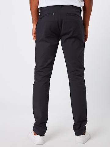 Coupe slim Pantalon 'Philip' Casual Friday en bleu : derrière