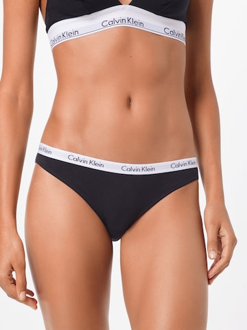 Calvin Klein Underwear Panty in Black: front