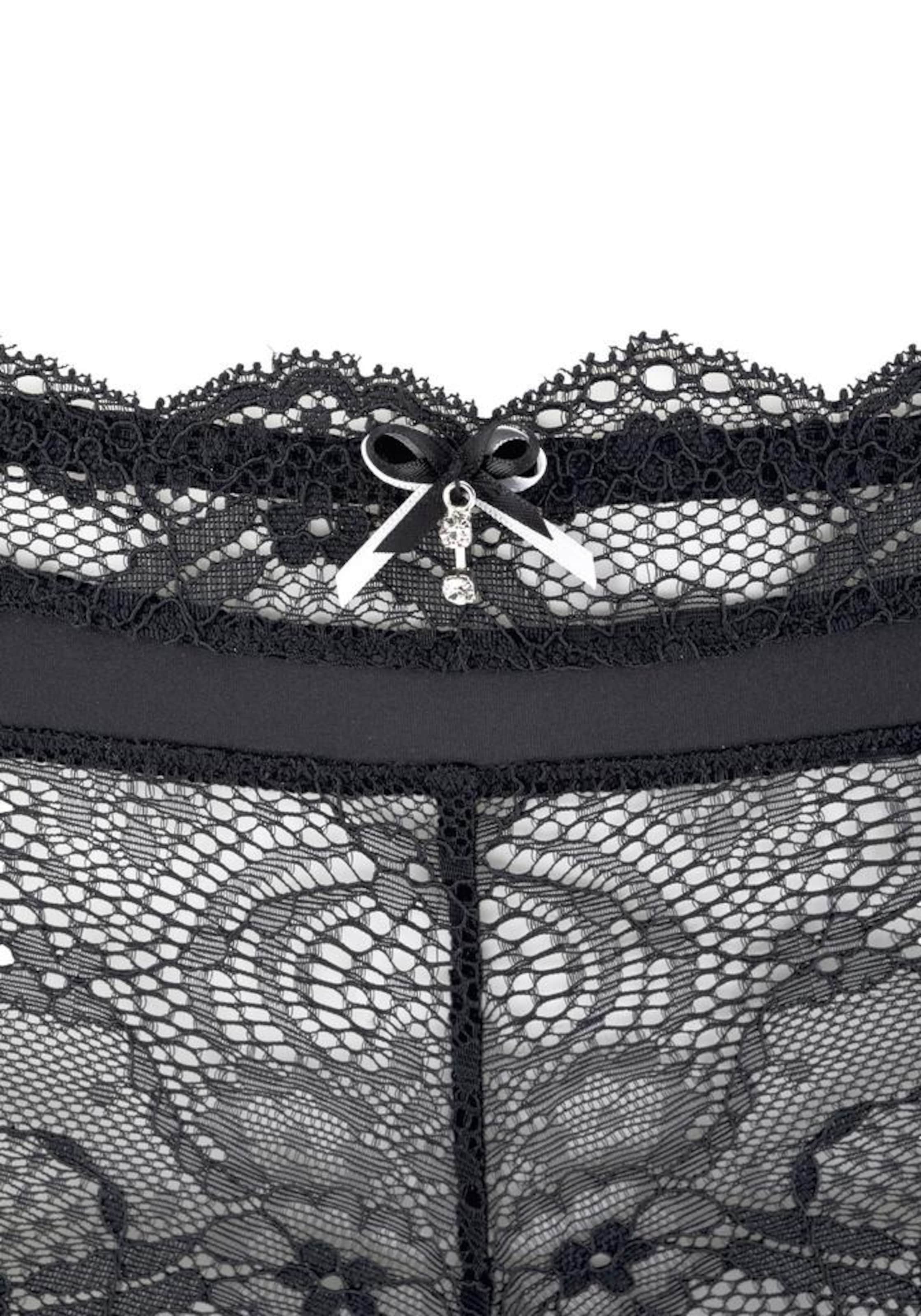 LASCANA Дамски бикини в черно