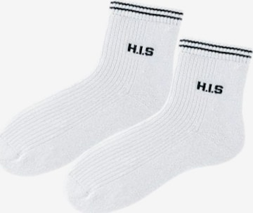 H.I.S Socks in White