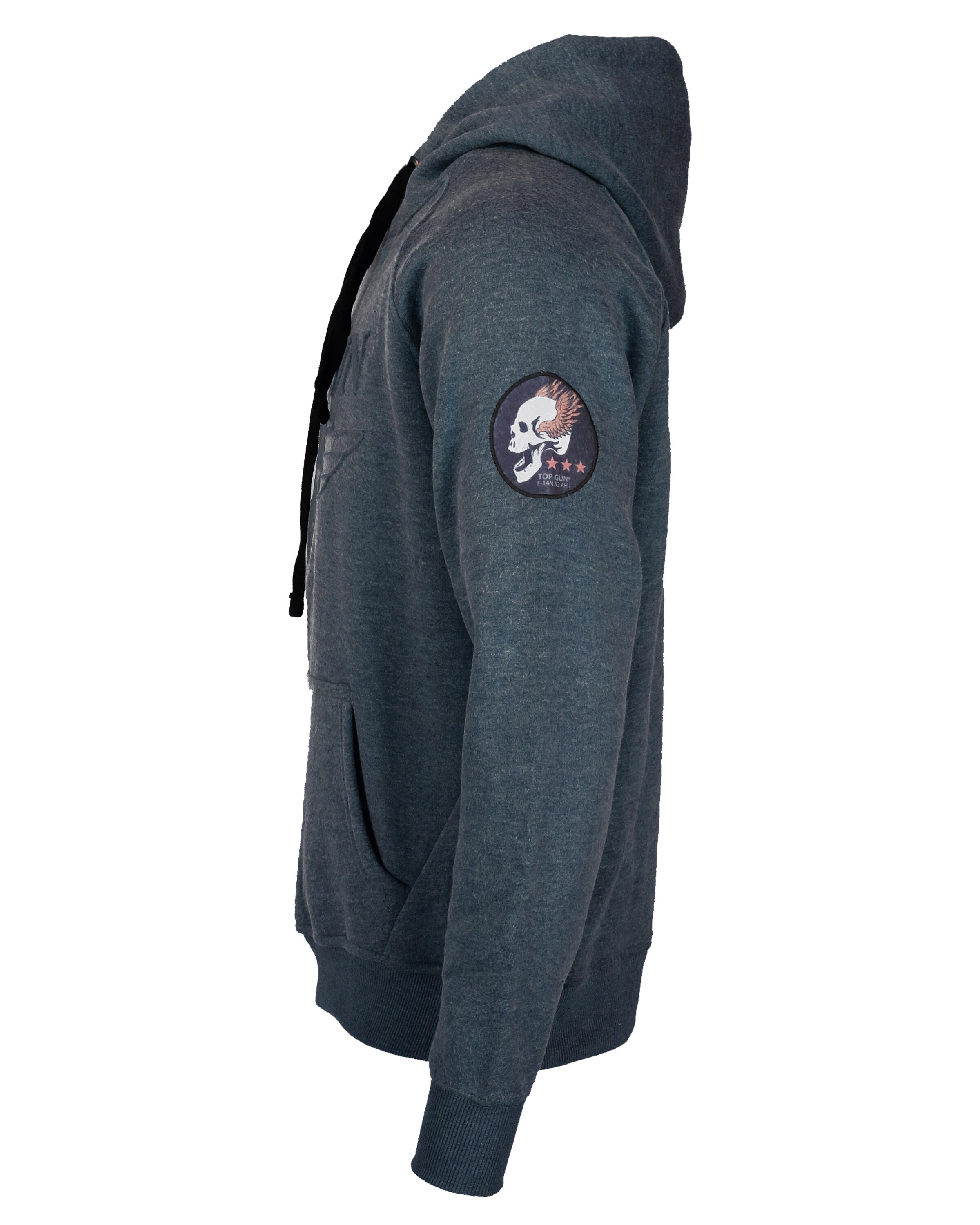 TOP GUN Kapuzenpullover 'TG-9013' in Blau