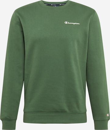 Sweat-shirt 'Legacy' Champion Authentic Athletic Apparel en vert : devant