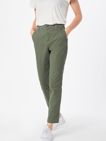 regular Pantaloni chino 'Girlfriend' di GAP in verde: frontale