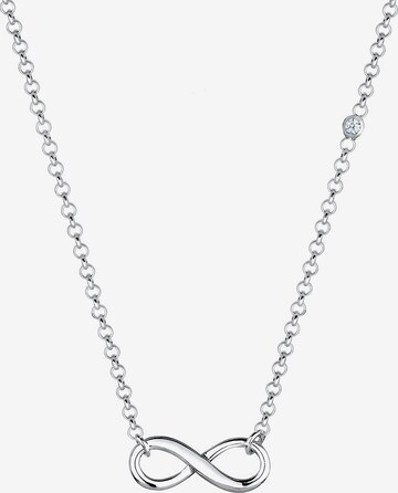 ELLI PREMIUM Halskette Infinity in Silber: predná strana