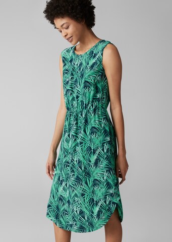 Marc O'Polo Letní šaty – zelená: přední strana