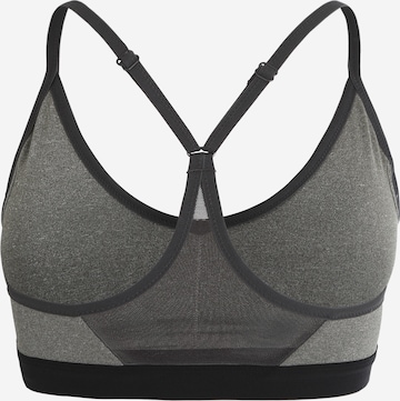 Regular Sutien sport 'Indy' de la NIKE pe gri: spate