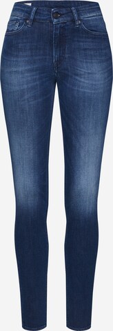 Kings Of Indigo Skinny Jeans 'JUNO HIGH' in Blauw: voorkant