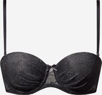 Push-up Soutien-gorge LASCANA en noir : devant