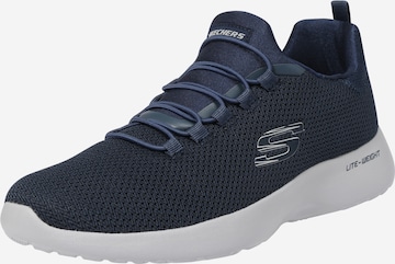 SKECHERS Спортни обувки Slip On 'Dynamight' в синьо: отпред