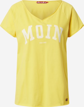 Derbe - Camiseta 'Favorite' en amarillo: frente